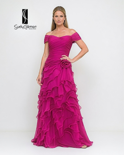VESTIDO DECOTE PRINCESA